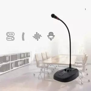 발표 구즈넥 마이크 에코조절 회의 스탠드형 콘덴서