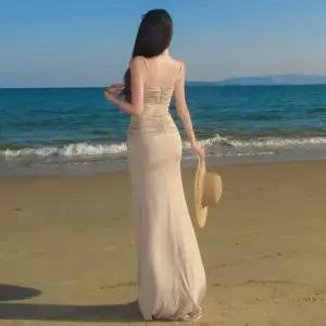 원피스 스커트 롱 여자 망사 여름 힙업 나시 러블리한 꼬임 레이스 인기2