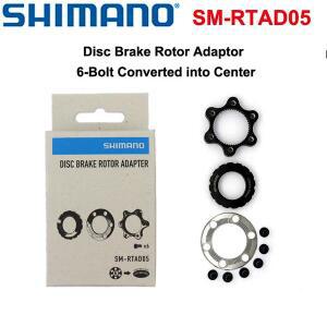 Shimano SM RTAD05 디스크 브레이크 로터 어댑터 6 볼트가 센터 잠금 장치로 변환됨 MTB 도로 자전거