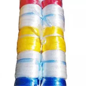 밭 농사 원예 줄 노랑노끈 소형 롤 50M 4p 고추그물망