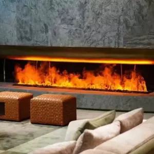 대형불멍가습기 벽난로가습기 led 무드등 호텔 화로 수증기