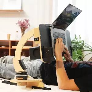 침대 노트북 책상 협탁 높이조절 좌식 접이식