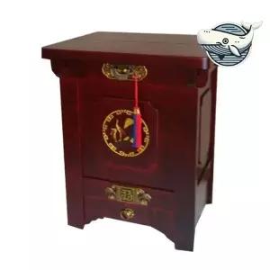 오동나무 전통 쌀 보관함 20kg 벌레 차단