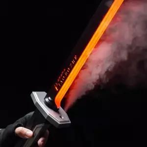 스파크 소드 LED 전검 젠이츠 안개 광선검 사무라이