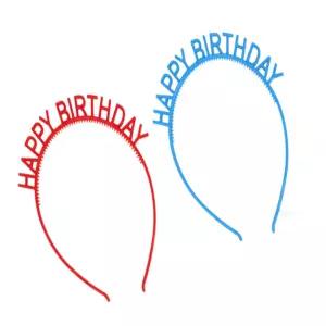 최군상점 해피버스데이 머리띠 생일축하머리띠 생일파티 파티용품