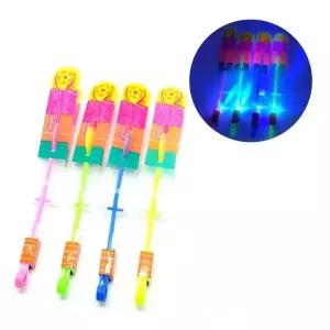 슈팅 라이트 낙하산 20개(혼합) 새총완구 작동 플라이