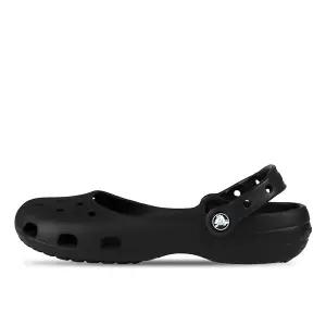 [크록스]크록스 클래식 발레 여성 플랫 슈즈 샌들 블랙 211994-001