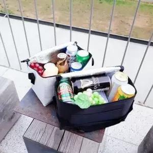 ( )보냉가방 6리터 연그레이 아이스백 접이식가방