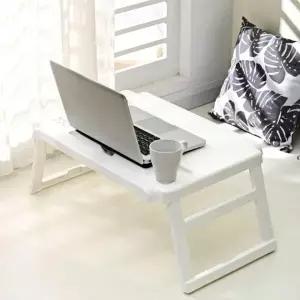 다기능 접이식 베드 테이블 펜홀더 실용형 다용도 멀티 트레이 노트북 서랍 스마트 책상