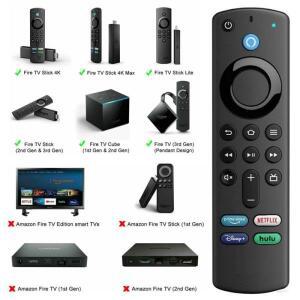 Amazon Fire TV Stick 2세대/3세대/Lite/4k 3세대와 호환되는 L5B83G 음성 교체 리모컨