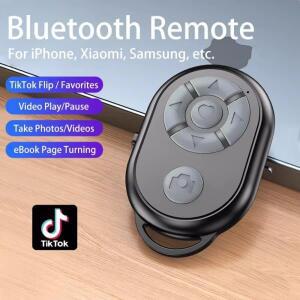 iphone 호환 용 블루투스 원격 샤오미호환 IOS 안드로이드 전화 범용 미니 제어 Selfie 스틱 카메라 컨트롤