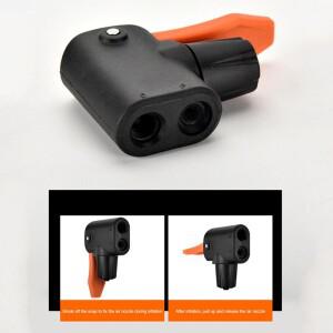 야외 캠핑 용품용 던롭 호환 슈레더 밸브 변환기용 교체용 자전거 펌프 노즐 어댑터