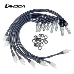 유니버설 10x1.25mm / 1.0mm 오토바이 유압 브레이크 클러치 압력 캘리퍼스 실린더 펌프 라이트 스위치 밴