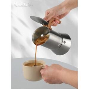 스텐 모카포트 에스프레소 200ml 홈카페 메이커 인덕션가능