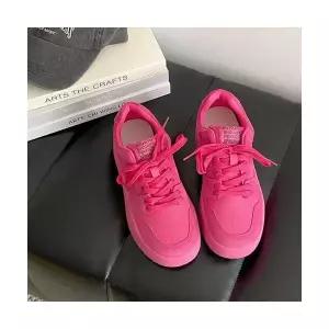 여자 노랑 캐주얼 여름 신발 슬립온 키높이 캔버스화 운동화 로즈 스니커즈 사이즈파민 러블리 다올2