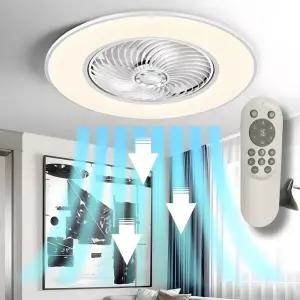 밝은 실링팬 조명 화이트 천장 골드 인버터 LED