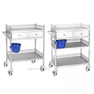 스테인레스 드레싱카트 병원 카트 이동식 간호 웨건 트롤리