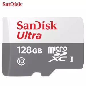 SanDisk sd카드 Ultra microSDXC UHS-I QUNR (128GB)