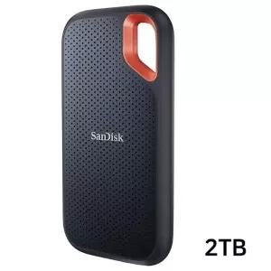 SanDisk Extreme Portable SSD V2 외장하드 (SSDE61) 2TB