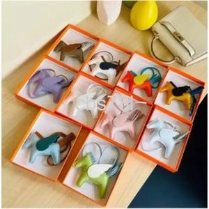 양가죽 말 태슬 키링 27컬러 키홀더 자동차 페가수스 로데오 가방 백참