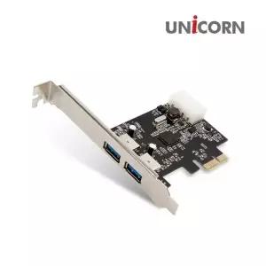 유니콘 UPC-302 USB3.0 2포트 PCI Express 확장카드
