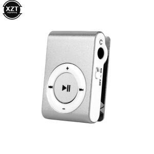 휴대용 미니 MP3 플레이어 클립 음악 지지대 SD TF 카드, 방수 스포츠 워크맨