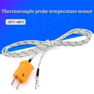 1m K 형 열전대 온도 센서 케이블 측정기 테스터 조절기 멀티 미터 용 프로브