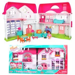 [레드박스] 분홍지붕 인형의집 상상력장난감