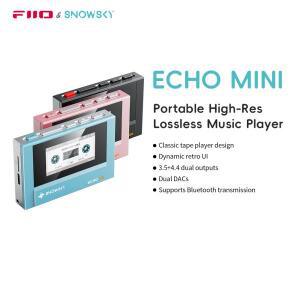 SnowSky/FiiO Echo Mini HiFi 블루투스 MP3 순수 음악 플레이어, 15시간 재생, 3.5mm/4.4mm 헤드폰 출력