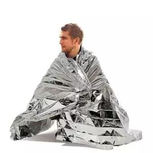 등산 응급 담요 캠핑 보온 은박 알루미늄 비상담요