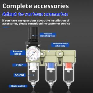 CWFFF 고 4중 에어 필터 콤프레샤 공기 소스 가스 처리 1/4 3/8 1/2 3/4 펌프 워터 세퍼레이터