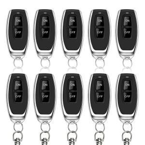 433MHz 학습형 리모컨 RF 코드 스마트 홈 송신기 자동차 게이트 차고 문 알람 키