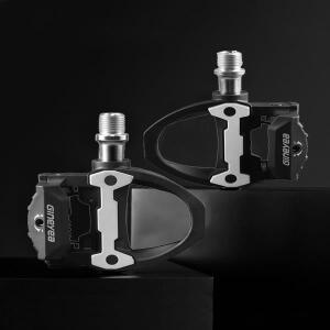 Gineyea 로드 바이크 클립 페달, SPD-SL과 호환되는 클릿이 있는 클립리스 사이클링