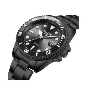 남자 아나로그 심플 쿨링 메탈 남성 정장 손목시계 vOu9+2Stx