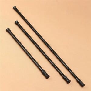 블랙 새  확장 가능 조절 스프링 텐션로드 레일 폴 창 커튼 커튼 샤워 옷장 욕실 제품