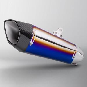 [호환품]51mm 범용 바이크 오토바이 요시미  배기 파이프 카본 파이버 머플러 (혼다 호환 PCX125 NMAX155 T