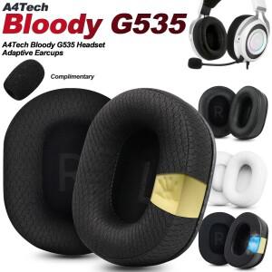 [호환품]A4Tech Bloody G535 게임용 이어폰 패드 교체용 이어패드 귀마개 천 메모리 커버 스폰지 단백질