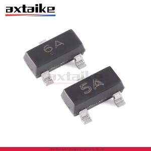 BC807-25 BC817-16 -40 SOT-23 NPN PNP 45V 500mA SMD 트랜지스터 5A 5B 5C 6A 6B 6C 100 개