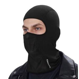 CENSTGO 쿨링 모터사이클 발라클라바 헬멧 라이너, 통기성 페이스 커버, 남성 여름 라이딩용 경량 쉬이스티 마스크