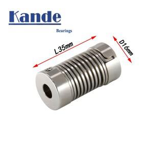 Kande 알루미늄 스틸 용수철 커플링 탄성 서보 모터 스크류 로드 샤프트 커넥터 3D 프린터 CNC D16L35
