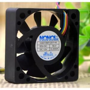NONOISE G5015M12D1+6 12V 0.200A 차량용 오디오 냉각 팬용 새 쿨러 팬 5015 50x50x15MM