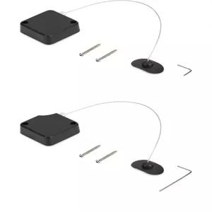 양면 가 있는 로라다르 2팩 접이식 케이블 잠금장치 리모컨 TV DVD용 분실 방지 로프 등 더 이상 찾지