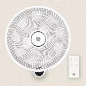 저소음 자동회전 리모컨  스톰 벽걸이 선풍기 NV207-WFAN10