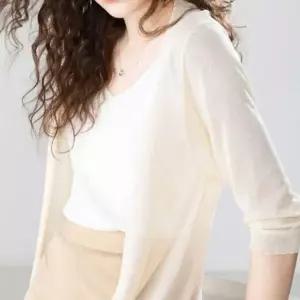 여름 휴양지 여성 바캉스 롱 시스루 긴팔 가디건