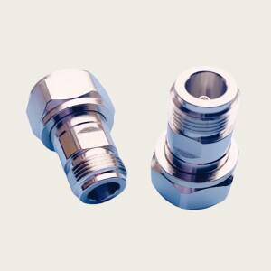 1개/몫 (미니 DIN) 4.3-10 수 플러그-N 암 잭 커넥터 소켓 직선 동축 RF 어댑터