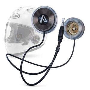 I A S U 고해상도 XSound 4 헬멧 스피커 - 모터사이클 스노보드 이어버드 포트 u2013을 사용하는 대부분의 통신에 설치용 액세서리 포함