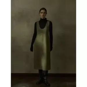 출근룩 정장 공선 아일렛슬림모직 원피스 스커트 여성용 가을 SPO마켓3