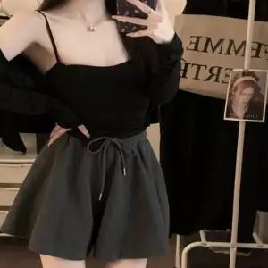 여성 페이크 치마반바지 플레어 밴딩 스커트 A라인 (HSJ-WDCC0B7)