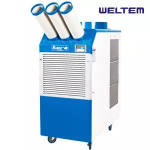 웰템 산업용 이동식 에어컨 WPC-23003 설치형 터미널타입 코끼리 에어컨 /G