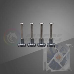 데스크탑 섀시 컴퓨터 팬 자기 나사 너트 고정 10/15/20/25/38mm 두꺼운 라디에이터 PC Beautify MOD 부품